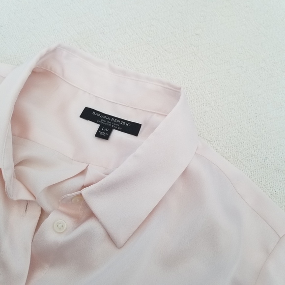 Banana Republic baby pink blouse - Picture 6 of 6